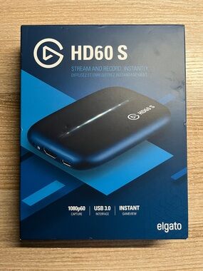 Elgato HD60 S External Game Capture Card - Black